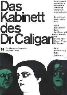 El gabinete del Dr.Caligari (Das Kabinett des Doktor Caligari, Robert Wiene, 1919. Alemania):