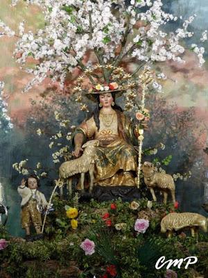 El traslado de la Divina Pastora al paso