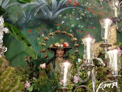 El traslado de la Divina Pastora al paso