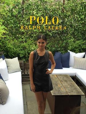 Selena Gomez en  Polo Ralph Lauren fashion show Nueva York