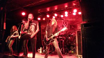 Audrey Horne + Dead Lord + Dead City Ruins - Barcelona 09-09-2015 - Razzmatazz 3