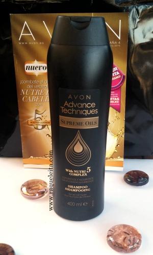 Probando la Línea Advance Techniques Supreme Oils de Avon