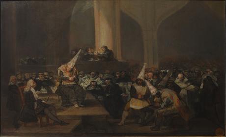 Auto de fe de la Inquisición (1812-19), Francisco de Goya