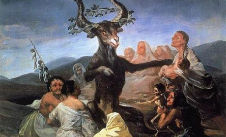 El Aquelarre (1798), Francisco de Goya