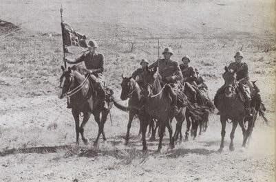 La última carga de caballería