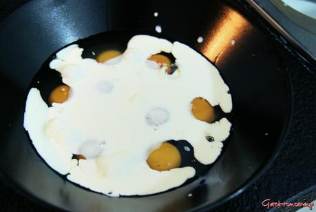 Frittata de panceta y tomates deshidratados