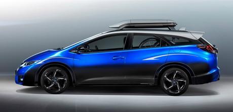 El concepto Honda Civic Tourer Active Live podría ser una interesante opción para cicloturismo