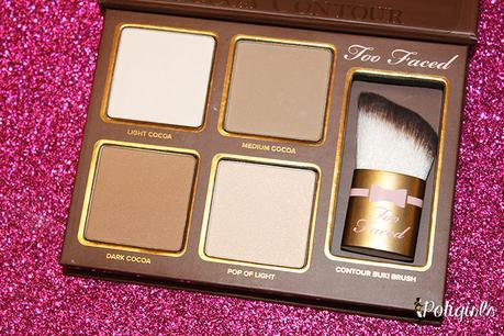 Paleta Cocoa Contour de Too Faced