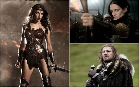 Wonder Woman, Sean Bean, Gal Gadot, Eva Green