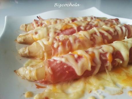 ESPÁRRAGOS GRATINADOS