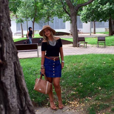 Denim Skirt