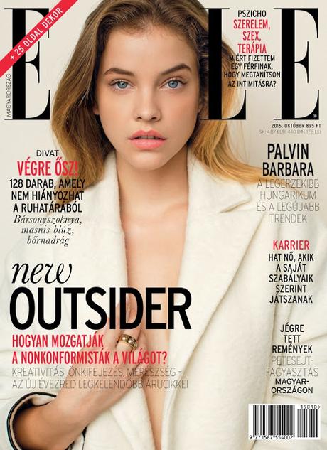 Barbara Palvin portada de ELLE Hungría