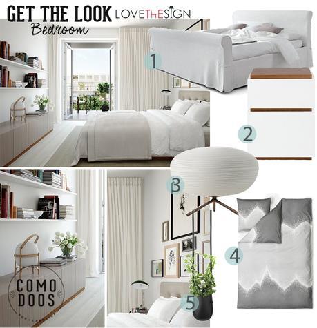 Los estilos que quieras, get the look con Lovethesign Get the look Bedroom