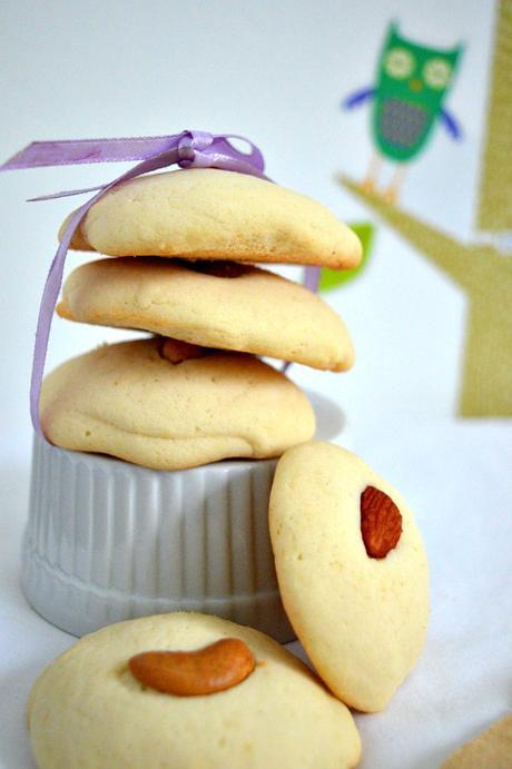 Galletas de azúcar y mantequilla con chuño