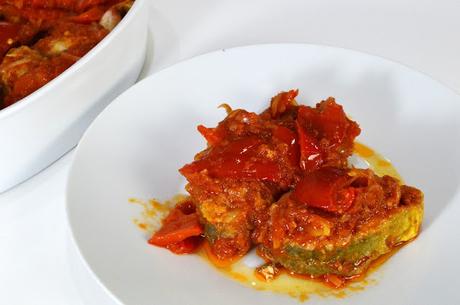 Vídeo receta: Llampuga con pimientos. Cocina de Mallorca