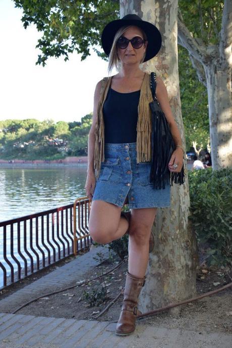 Folk style in Madrid Diseneitorforever oufit