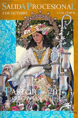 David Payán presentó el cartel de la Divina Pastora de Chiclana