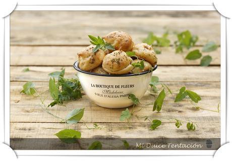 Chouquettes de Queso yTomate