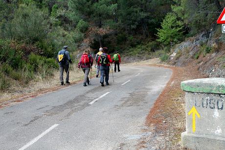 Camino de Santiago de Invierno, de La Rúa de Valdeorras a Quiroga.