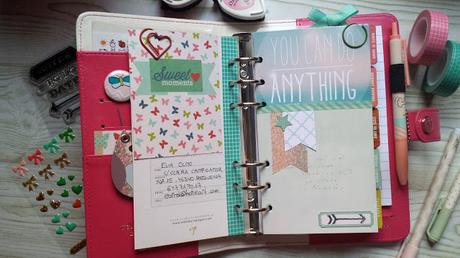 Decoración agenda Webster Pages: interior
