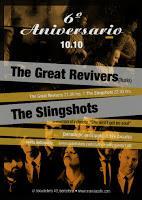 Concierto de The Slingshots y The Great Revivers en el Marula Café