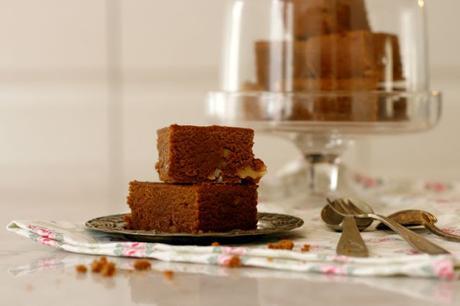 Brownie de chocolate especialmente delicioso Brownie de chocolate especialmente delicioso