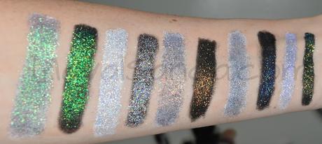 LIME CRIME Zodiac Glitters:Carpicorn - Opiuchus - Pisces - Scorpio - Taurus