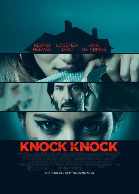 Fechas de estrenos en #Argentina, #Chile y #Mexico de #KnockKnock con #KeanuReeves