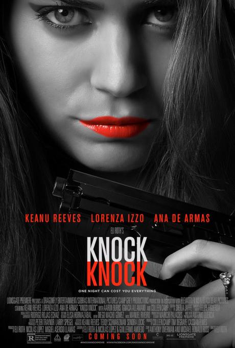 Fechas de estrenos en #Argentina, #Chile y #Mexico de #KnockKnock con #KeanuReeves