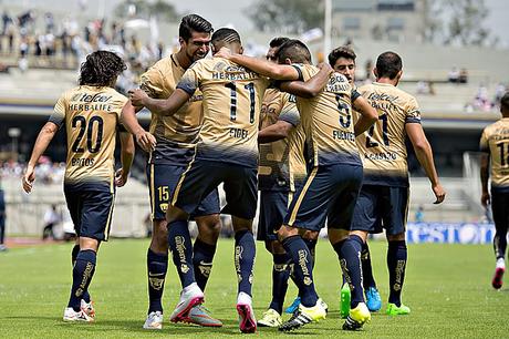 Pumas derrotó a Veracruz y alcanzó la cima de la tabla general. (Mexsport)