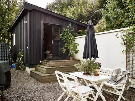 nordic style decoración nórdica decoración espacios pequeños decoración escandinava sueca decoración en blanco casitas de campo nórdica casita nórdica con estudio externo blog decor 