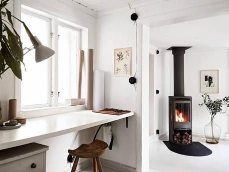 nordic style decoración nórdica decoración espacios pequeños decoración escandinava sueca decoración en blanco casitas de campo nórdica casita nórdica con estudio externo blog decor 