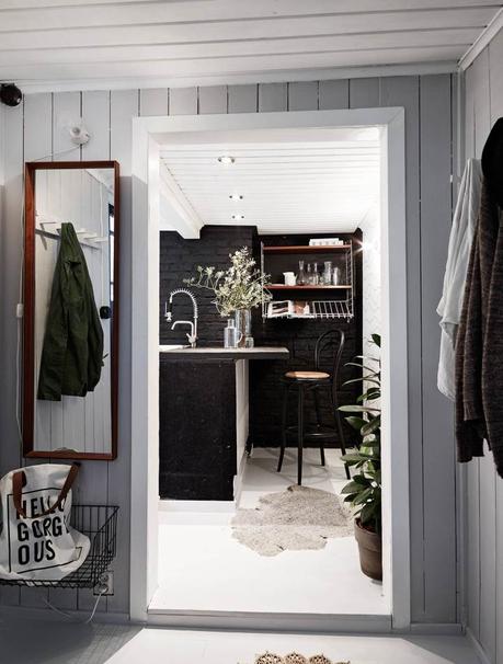 nordic style decoración nórdica decoración espacios pequeños decoración escandinava sueca decoración en blanco casitas de campo nórdica casita nórdica con estudio externo blog decor 