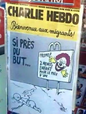 ¿Charlie Hebdo se burla del niño sirio Aylan Kurdi?