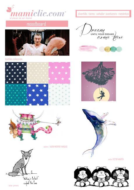 Primer CONCURSO DE DISEÑO en busca del talento moodboard concurso buscando talento