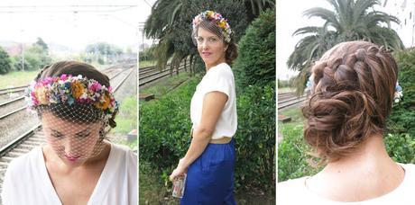 DEF Deco - Decorar en familia: Diy diadema de flores preservadas y secas13