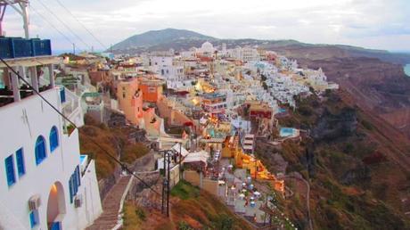 Atardecer en Santorini. Grecia