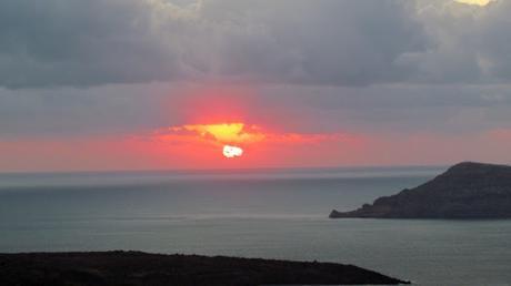 Atardecer en Santorini. Grecia