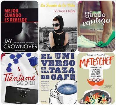 Novedades literarias en Español - Septiembre semana 14 al 20