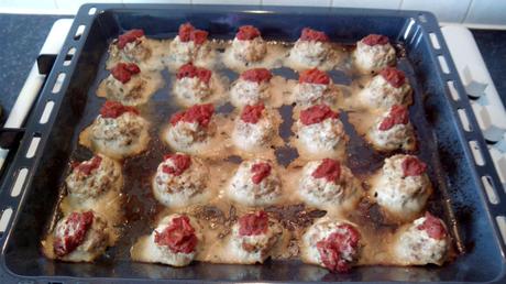 albondigas-de-pavo-sacadas del horno