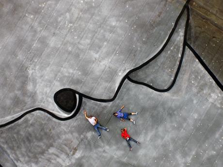 Este es el mural más grande del mundo y solo se puede ver desde un avión