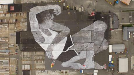 Este es el mural más grande del mundo y solo se puede ver desde un avión