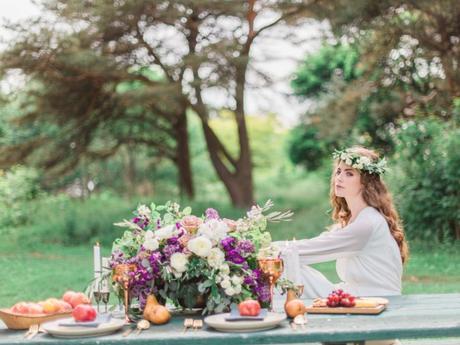 Bride picnic table