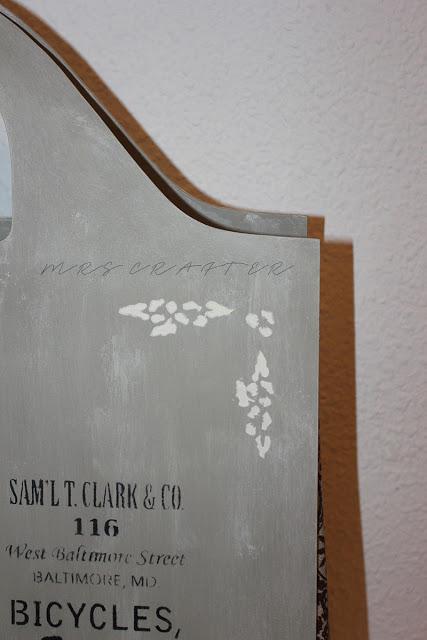 STENCIL Y PASTA DE RELIEVE