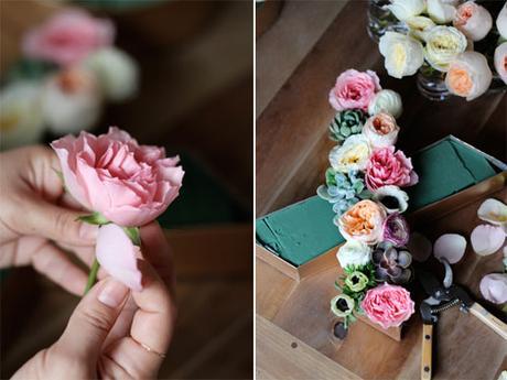 DIY: Letras de Flores