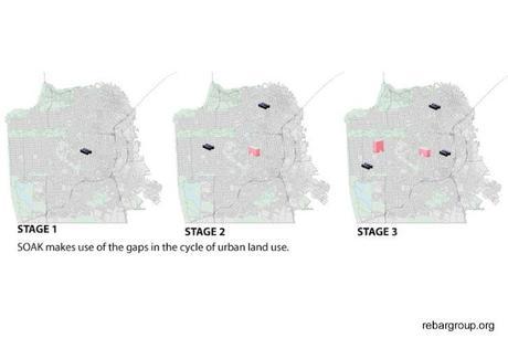 Contenedores reciclados en baños públicos. Contenedores reciclados en baños públicos.