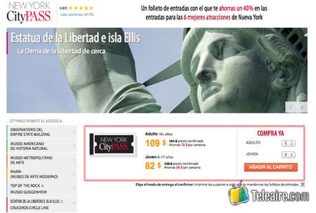 City Pass para obtener descuentos