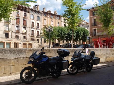 Viaje a los Alpes en moto, 1ª etapa, Toledo, Molina de Aragón, Alcañiz, Barcelona.