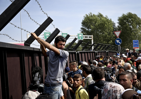 Crisis migratoria: cierre de la frontera con Serbia