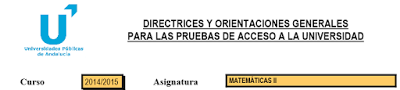 MATEMÁTICAS II. Problemas resueltos de selectividad por tema y año.